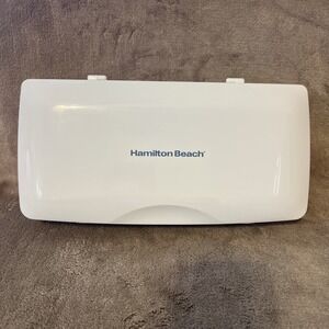 Vintage 2005 Hamilton Beach Hand Blender 59780 STORAGE CASE and USER MANUAL